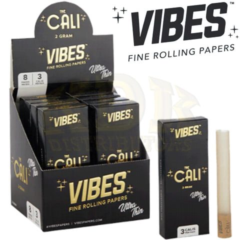 Vibes Cali 2g Ultra Thin Papers Black