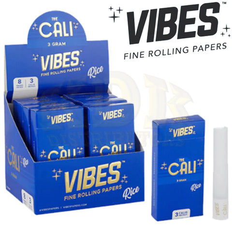 Vibes Cali 3g Rice Papers Blue