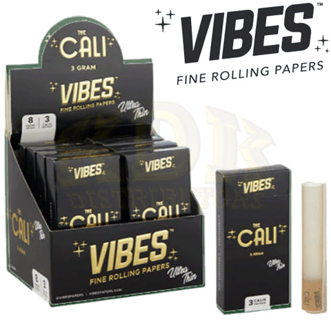Vibes Cali 3g Ultra Thin Papers Black