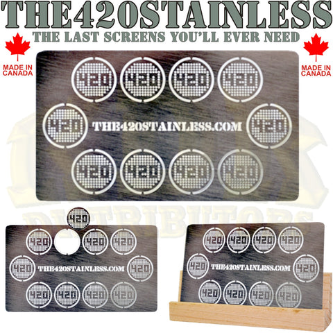 The 420 Screen Card - 1/2"