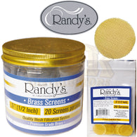 Randy's Brass Screen Jar - .5"