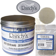 Randy's Stainless Steel Screen Jar - .625"