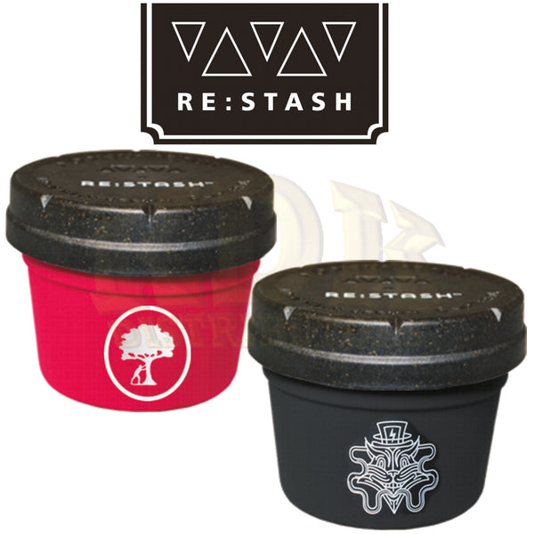 Re:Stash - Child Resistant Glass Jar 4oz Printed