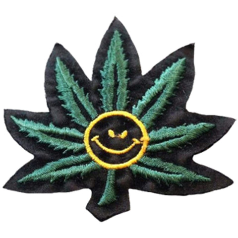 Patch - Leaf Happy Face