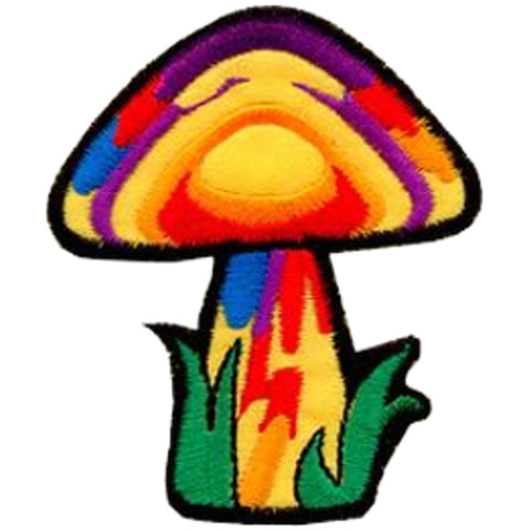 Patch - Coloured Mushroom