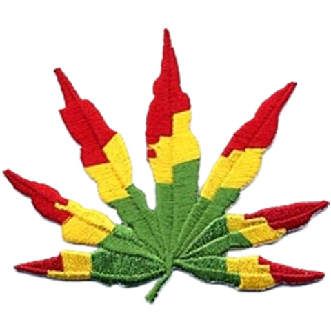 Patch - Rasta Leaf