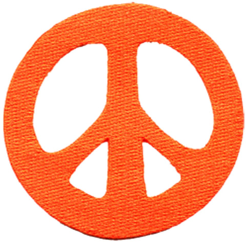 Patch - Peace - Orange