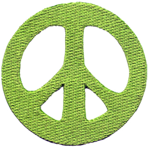Patch - Peace - Green