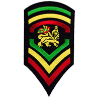 Patch - Rasta Master Sergeant Lion