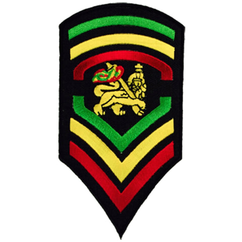 Patch - Rasta Master Sergeant Lion